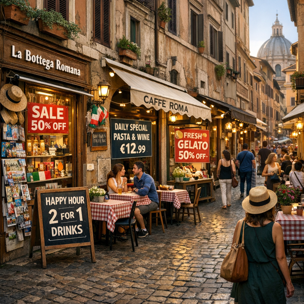 Exclusive Deals and Offers from Rome’s Local Businesses