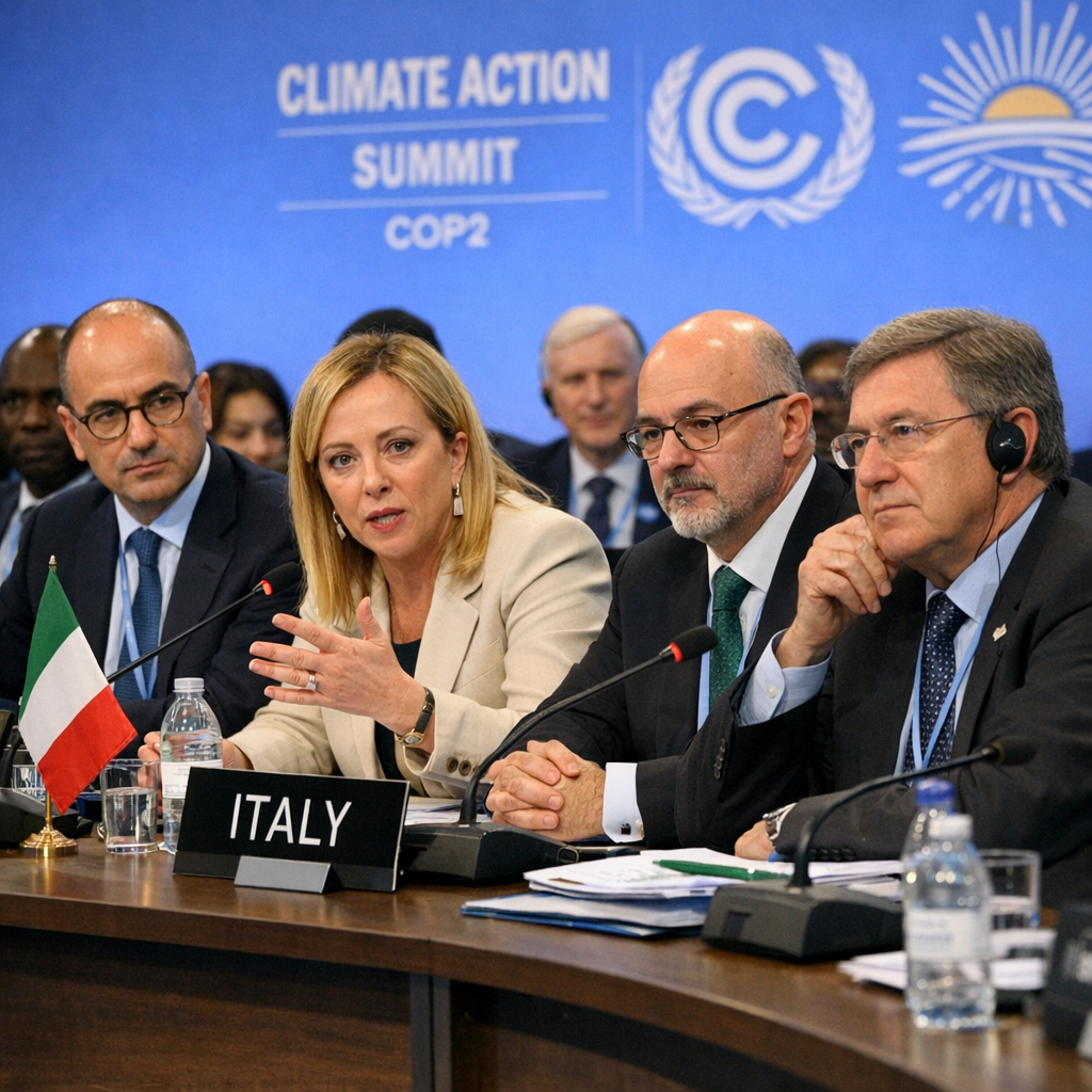 Italy’s Commitment to Global Climate Action