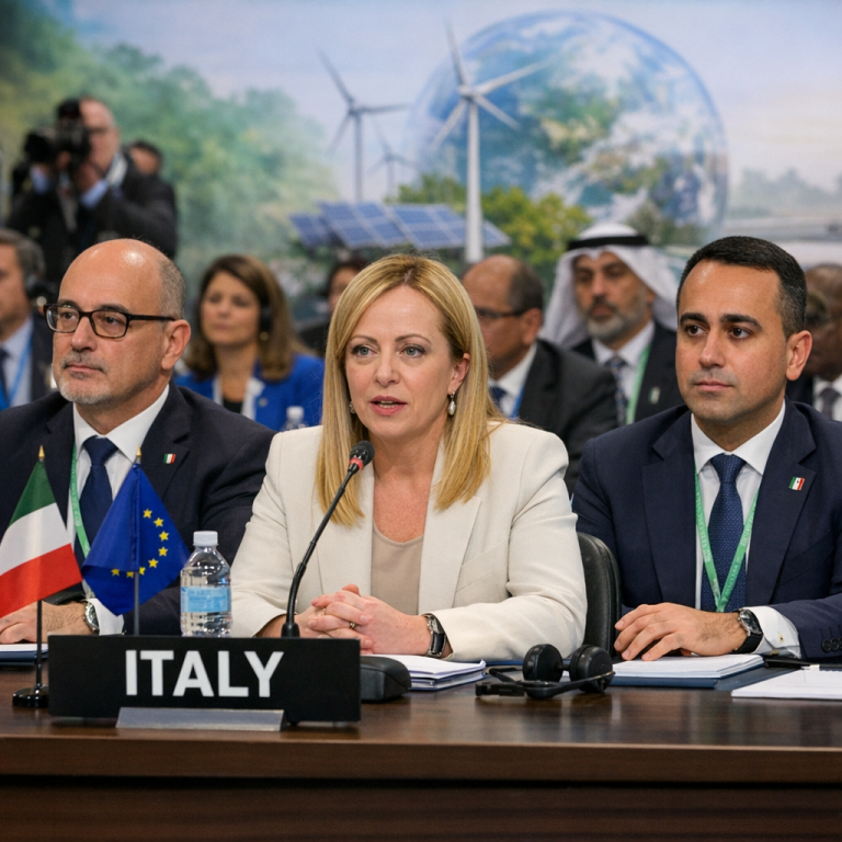 Italy’s Commitment to Global Climate Action